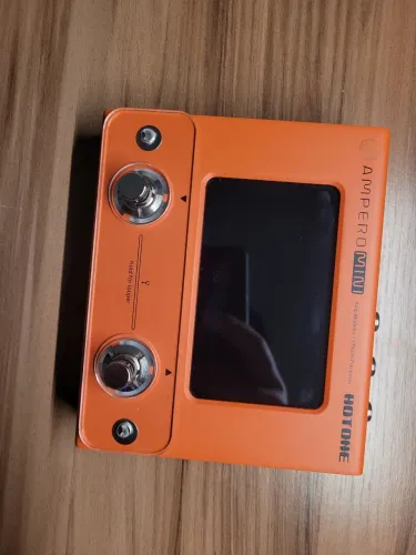 Kit Hotone Ampero Mini + Ampero Switch em Estado de Novo (Completo)