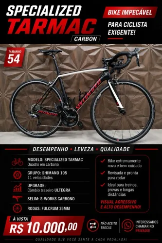 Bike Speed Specialized Tarmac Carbono