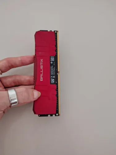 Memória RAM Crucial Ballistix 8GB DDR4 2666MHz - FUNCIONANDO PERFEITAMENTE