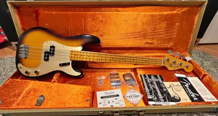 Baixo Fender Precision American Vintage 57? Sunburst
