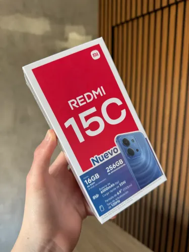 Redmi 15C - 256gb Preto (lacrado)