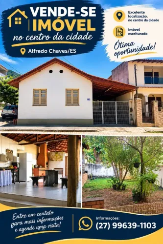 Casa no centro de Alfredo Chaves