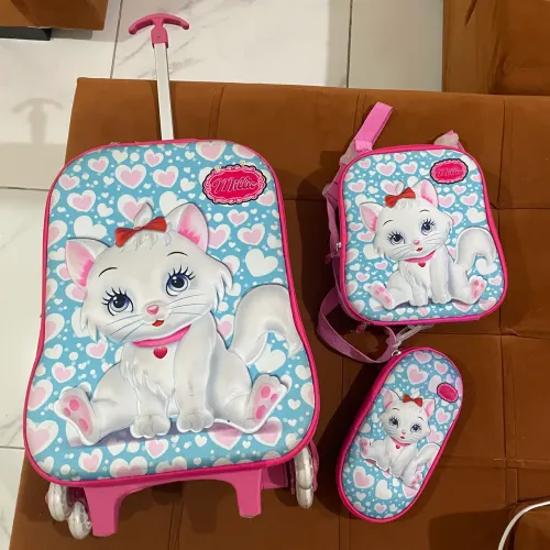 Mochila escolar kit 