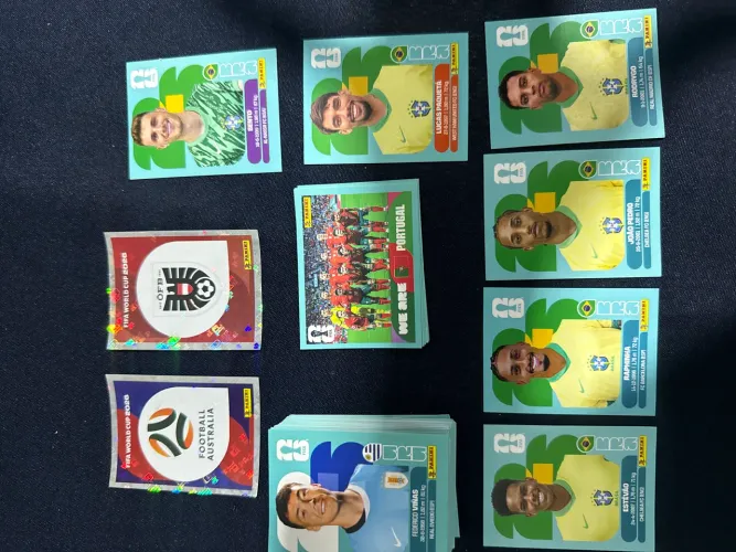 Figurinhas da copa 150 unidades