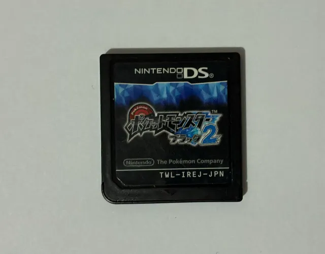 Pokémon Black 2 original sem caixa jpn