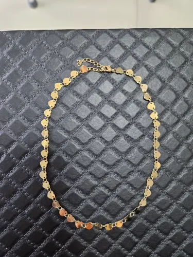Corrente banhada a ouro 18 k