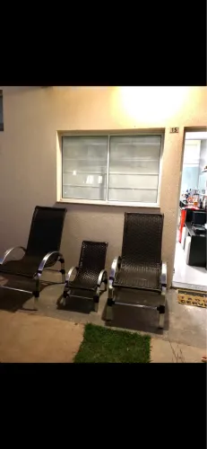 Vendo 2 cadeiras de alumínio poltrona sintético UV tabaco area externa!