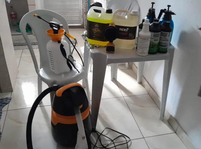 Vendo matérias de higienização 