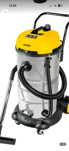 Aspirador De Pó E Líquidos 3600w 90 L Apv 3690  220v Vonder