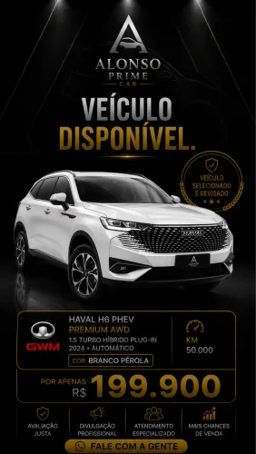 GWM Haval H6 Phev AWD (hibrido) 2024