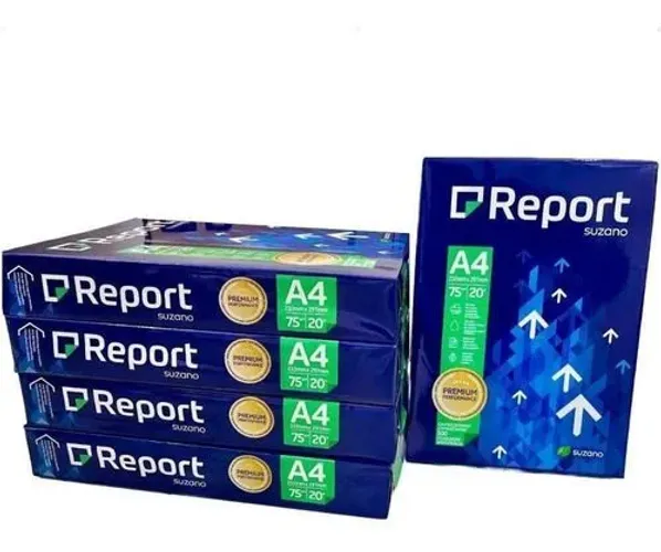 Papel sulfit - 5 resma - A4 com 500 fls cada 