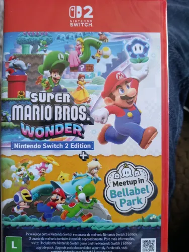 Jogo Nintendo Switch 2 Edition - Super Mario Bros Wonder. 