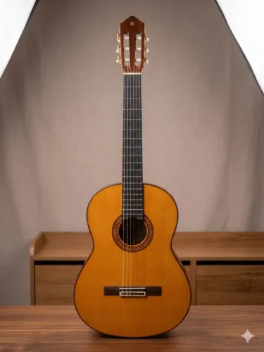 Violão Yamaha C80 II Clássico Nylon + Capa (Semi-novo)