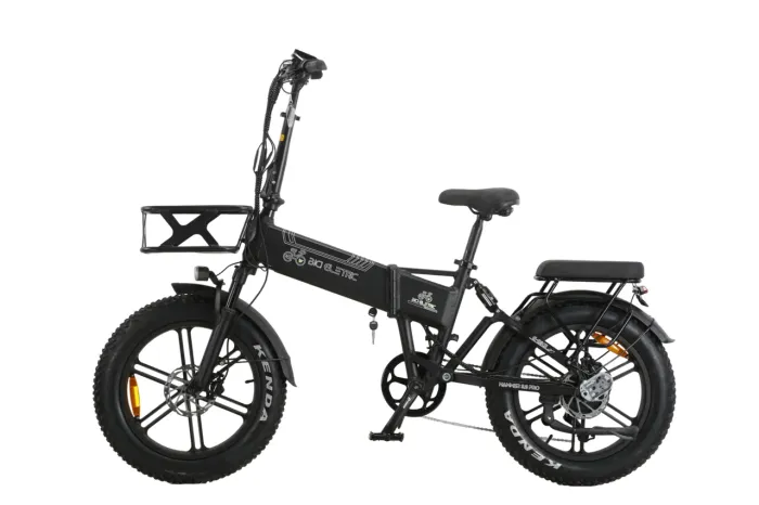 Bicicleta Elétrica Hammer 3.0 PRO, 750w, Aro 20, Bateria 48v-17.5Ah, 32km/h, carga 150kg