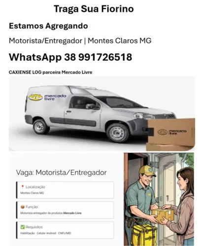 Motorista Entregador