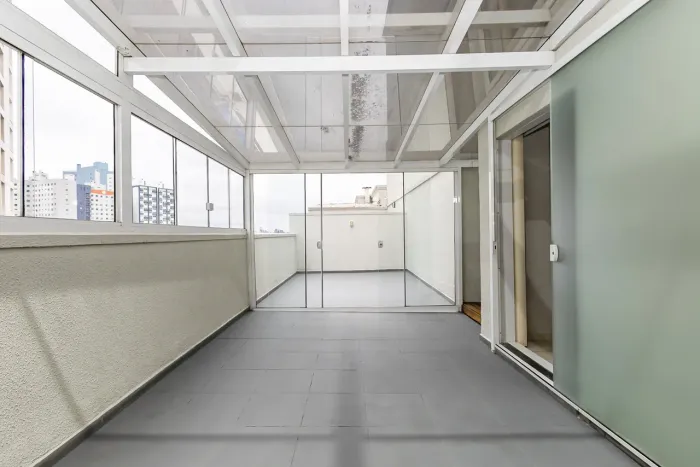 Cobertura Duplex para locação | 2 quartos | Terraço de 40,28 m² | VAGA COBERTA no Cristo R