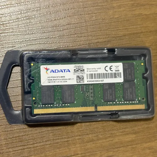 Memória RAM notebook 16GB 3200mhz
