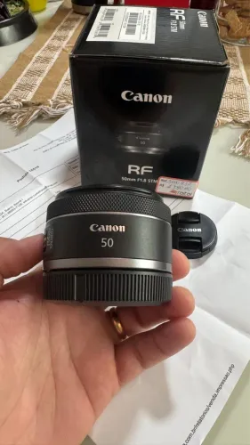 Lente canon 50mm 1.8 Rf