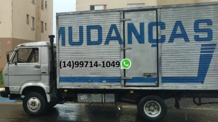 CARRETOS COM CAMINHÃO BAU 3/4 P/ MUDANÇAS E FRETES EM BAURU ATÉ HOJE! MEHOR PREÇO