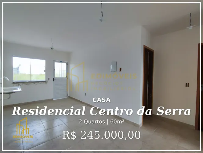 Casa no Residencial Centro da Serra: Oportunidade com subsídio de R$ 20 mil!
