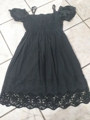 Vestido e shorts