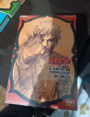 Naruto Livro novel Gaara lacrado