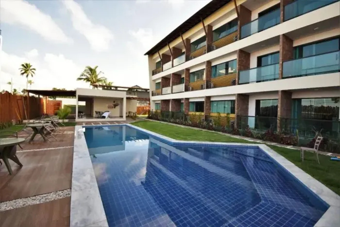 Flat para aluguel possui 43 metros quadrados com 1 quarto em Merepe - Ipojuca - Pernambuco