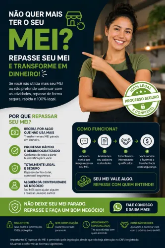 Regularize seu MEI ou transfira caso nao tenha mais interesse