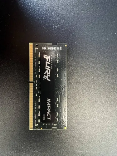 Memória RAM Para Notebook DDR4 8gb 3200Mhz CL20 Kingston Fury Impact KF432S20IB/8 Gamer