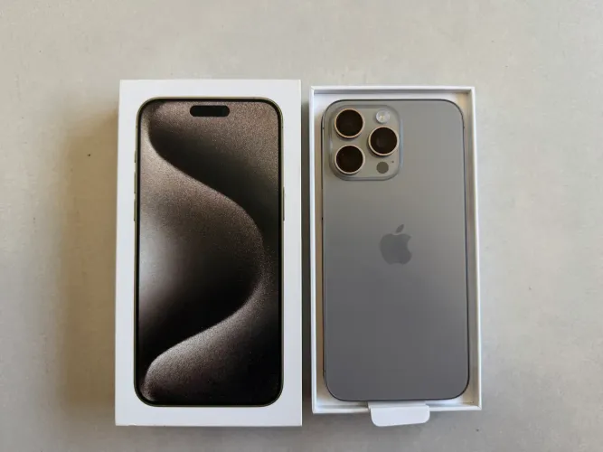 iPhone 15 Pro Max 256gb Natural Titanium
