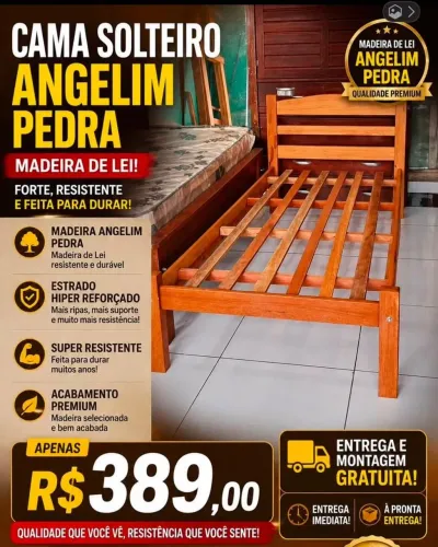 Cama de Solteiro