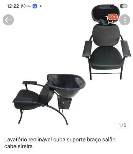 Lavatório de salão 