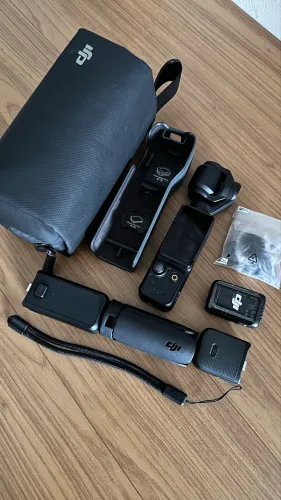DJI Osmo Pocket 3 Creator Combo - Seminova, estado impecável