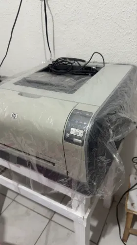 Máquina de Transfer Faster + Impressora HP Laser colorida CP1025