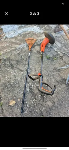 Aparador de grama elétrico Tramontina