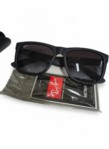 Óculos ray ban RB4165L 601/8G 55 justin clássico original - usado
