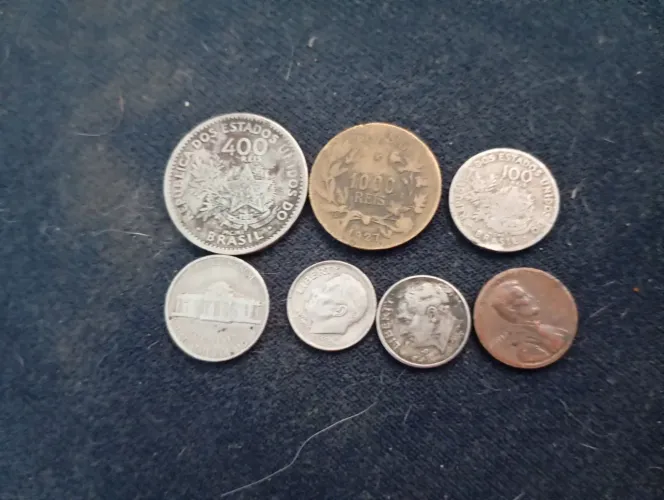 Moedas antigas 