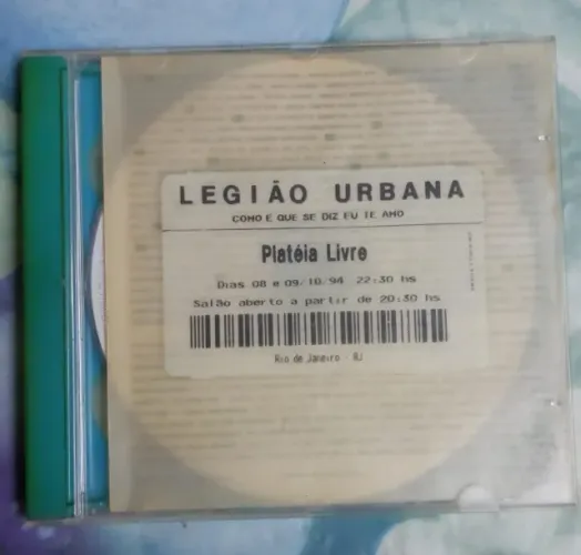 CD Legião Urbana - Plateia Livre - Ao Vivo