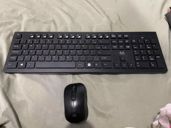 teclado + mouse sem fio multi
