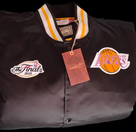 Jaqueta Mitchell & Ness Masculina NBA LOS ANGELES LAKERS  2XL