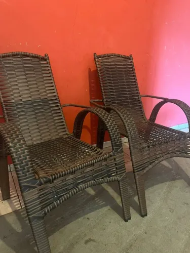 Jogo de cadeiras novas *