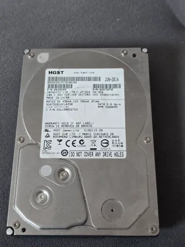 HD 3.5" sata HGST 1TB