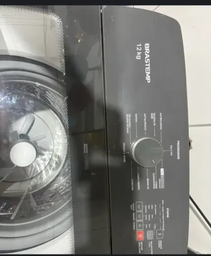 Máquina de lavar Brastemp 12kg perfeito estado e funcionando tudo!