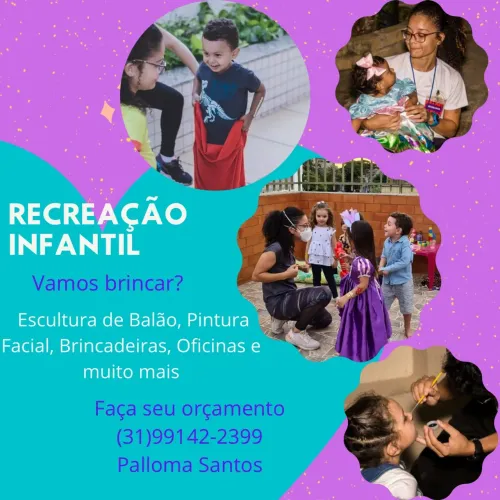 RECREAÇÃO INFANTIL - FESTA DE ANIVERSÁRIO