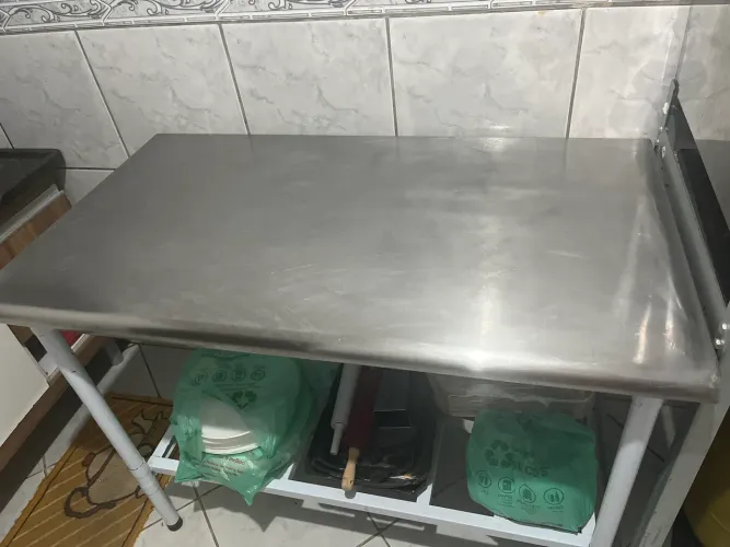 Vendo mesa inox