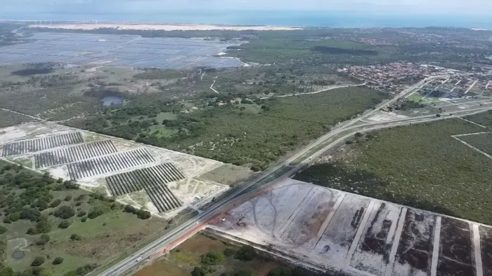 SEM ENTRADA LOTEAMENTO EM BEBERIBE PRÓXIMO DE MORRO BRANCO E PRAIA DAS FONTES