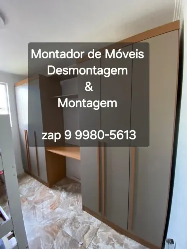 Montador de Moveis / Armador de Moveis para todas as região do Estado