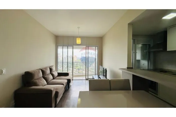 Apartamento Mobiliado para Locação com 01 Dormitório 50m² no Condomínio Novare Alphaville