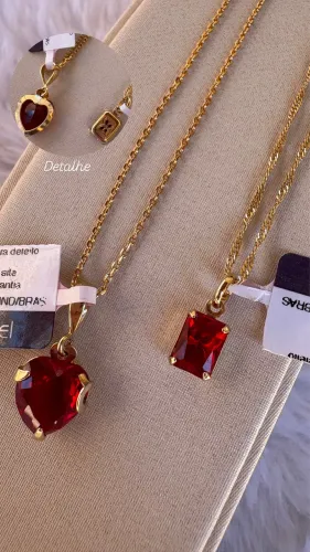 Pingente, Anel e Pulseira Rommanel com 30% OFF a partir de R$91,63