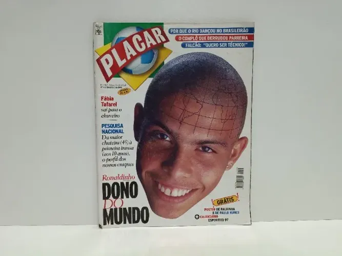 Revista antiga Placar nº 1122 - ano de 1996